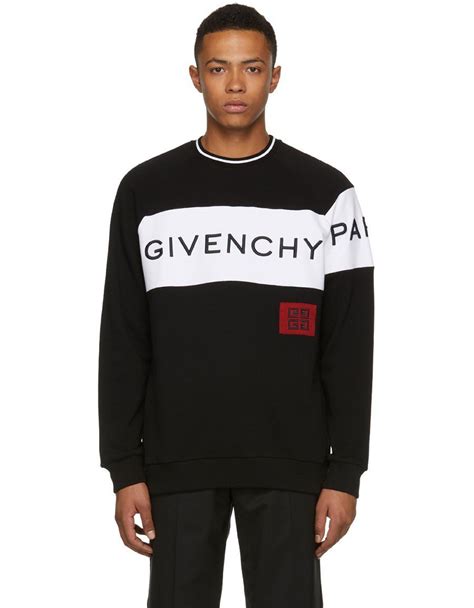 black and white givenchy sweatshirt|Givenchy sweaters for women.